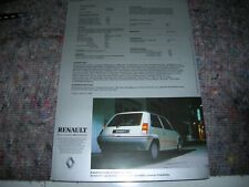 Renault 5 GT Turbocharger Phase 1 Advertising German Origin Authentic Style