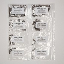 HONDA CB 125 K2-K5 1969-1972 Kit vis CRUCIFORME inox moteur complet CB125 CB125K