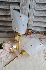 2 ANCIENNES APPLIQUES MURALE