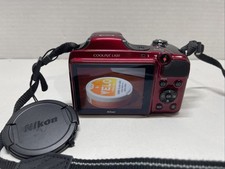 Nikon Coolpix L820 16MP Digital Camera Red