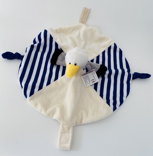 🌟Doudou plat rond mouette