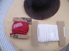 paille synthétique pour chapeaux de poupées