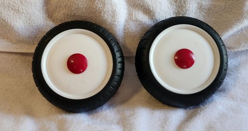 Radio flyer tricycle - radio, rear