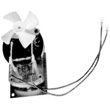 MOTOR 115V W/MOUNT BRACKET/FAN