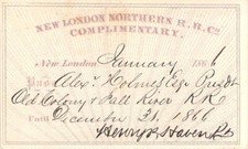 1866 NEW LONDON NORTHERN to