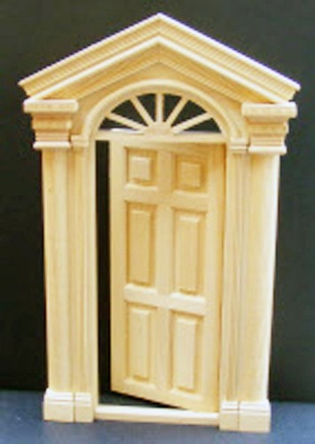 Porte entrée externe en - externe,
