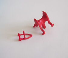 PLAYMOBIL (N2143) CHRISTMAS - red saddle & harness for Ane Santa 3368 3993