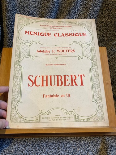 Franz schubert fantaisie ut - fantaisie,