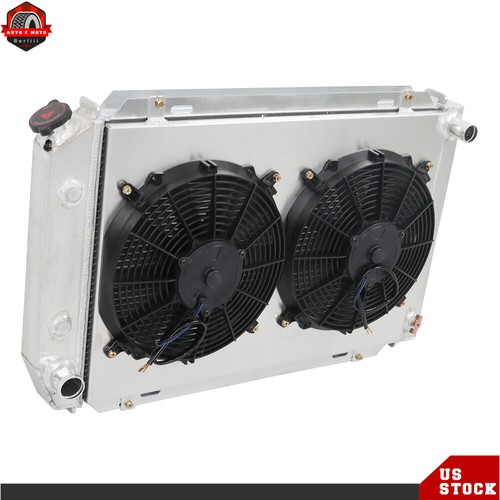 Row radiator shroud fan for - row,