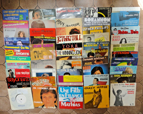 Lot disques vinyles - de,