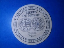 Sous bock Beers du monde - 10.3cm