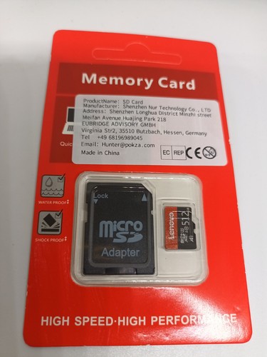 Carte micro 512 - sd, de