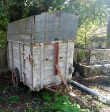 Remorque en bois pour voiture