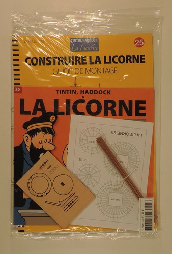 Tintin construire licorne - construire, la