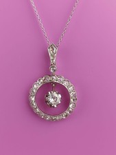 Art Déco Collier chaine