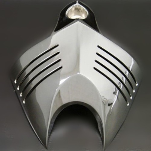 Cache corne chrome pour - cache,