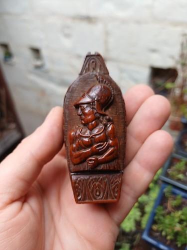 Antique coquilla nut - antique, box