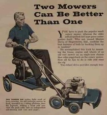 Convert Reel Mower into Riding Sulky How-To build PLANS