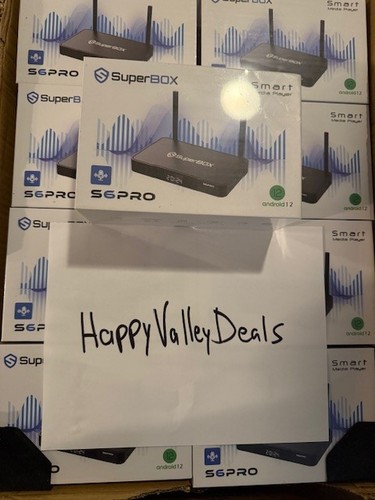 Superbox pro streaming - s6,