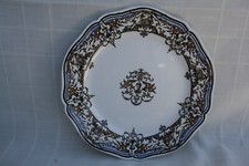 8 grandes assiettes plates Gien service  Dionysos diamètre 25 cm