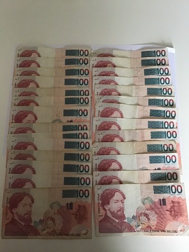 Lot billets banque 100 - de,