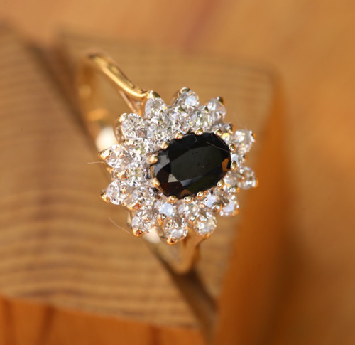 Bague taille 9ct jaune - bague, or