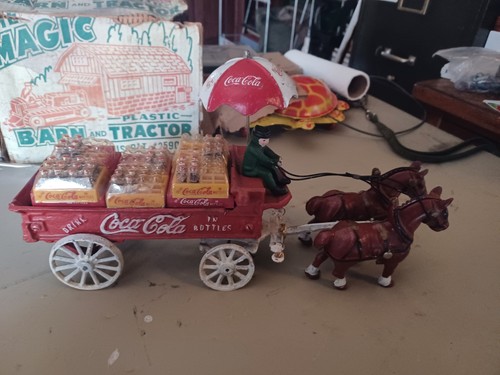 Vintage cast iron coca - cast, cola