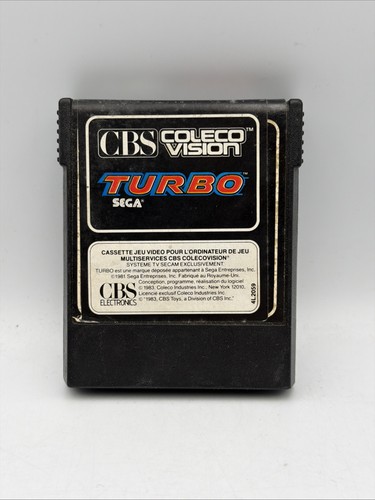 Cbs colecovision turbo - colecovision,