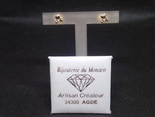 Boucle d'oreille enfant ourson