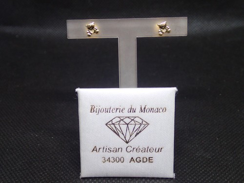 Boucle oreille enfant - d'oreille, ourson