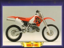 Fiche Moto : HONDA CR 500 R