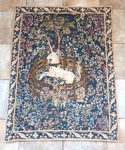 Tapisserie murale licorne - tapisserie,