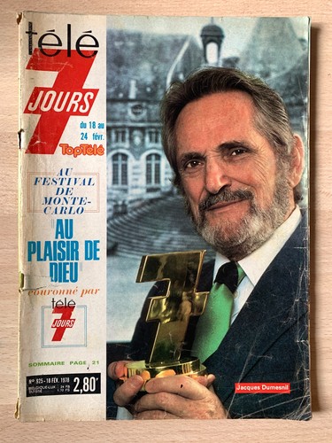 Télé jours 02 1978 - télé, 7