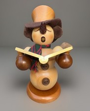 German Smoker~Christian Ulbricht~Incense Burner 9”Wooden Caroler