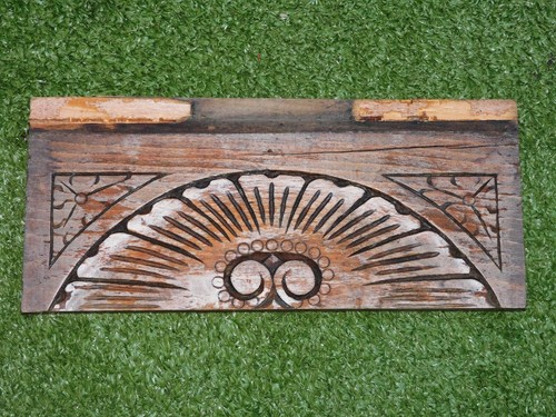 Ancienne plaque bois - plaque,