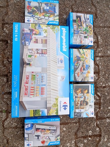 Playmobil carrefour boîte - 6,