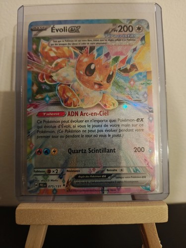 Carte pokémon evoli - carte, ex
