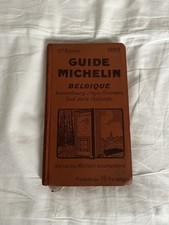 guide Michelin Belge 1929 En