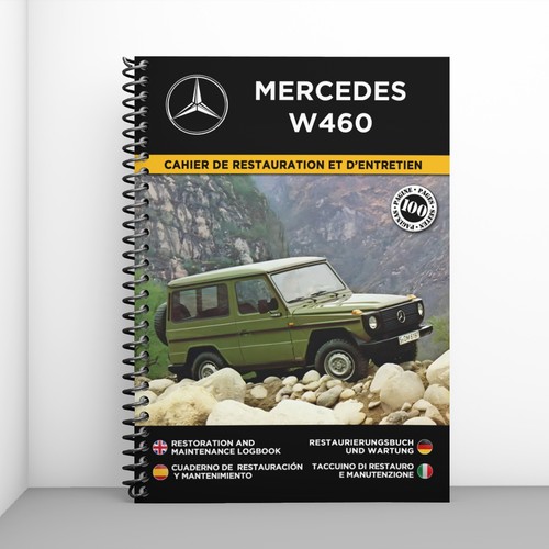 Mercedes w460 cahier - mercedes, de