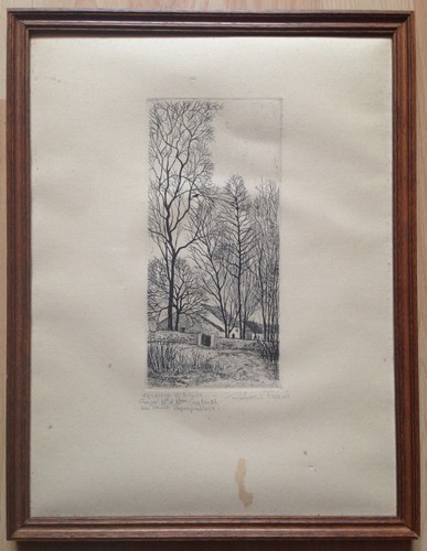 Gravure epreuve artiste - epreuve, d'artiste
