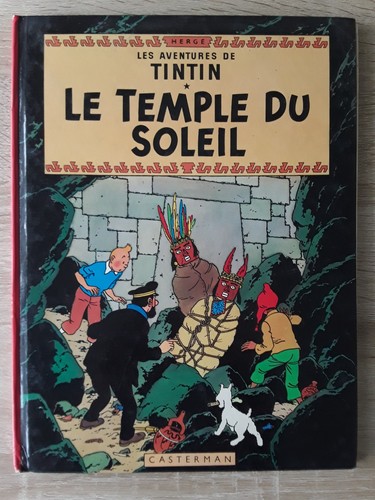 Tintin temple soleil - bd-tintin-le, du