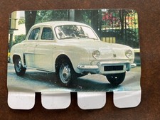 Plaque métal RENAULT DAUPHINE