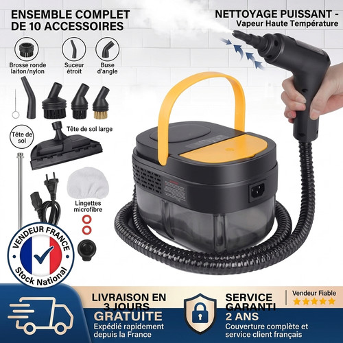 Nettoyeur vapeur 2500w bar - nettoyeur,