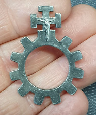RELIGIOUS JEWEL - ANTIQUE ALUMINUM TENAGE #30