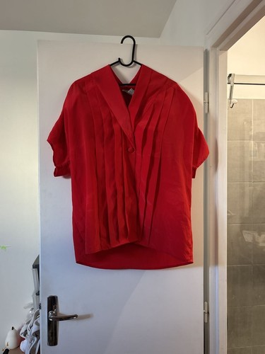 Christie jill red pleated - christie, &