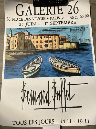 Bernard buffet affiche - bernard,