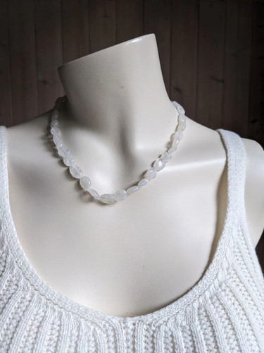 Rainbow moonstone white - rainbow,