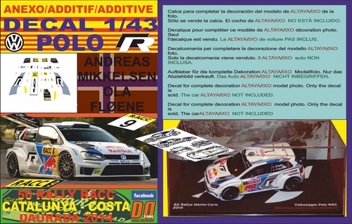 Anexo decal volkswagen - decal, 1/43