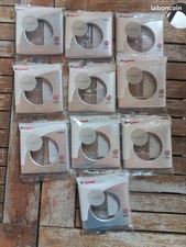 LOT DE 10 PLAQUES CELIANE ALU