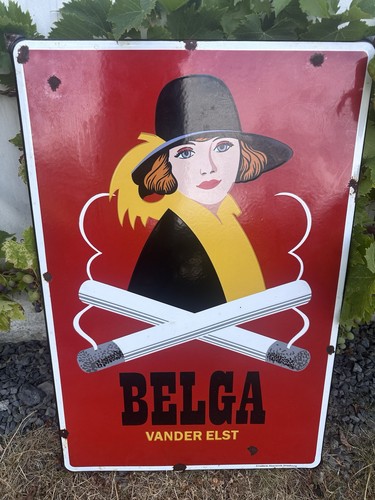 Belga vander elst plaque - belga,